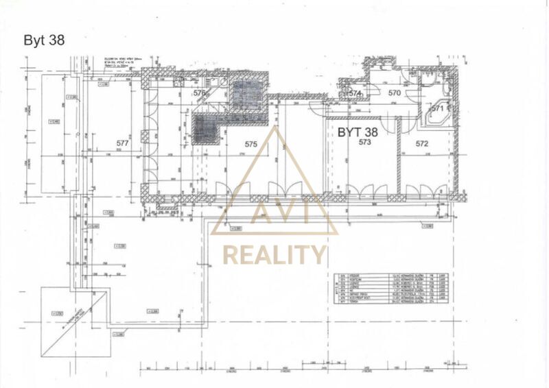Pronájem bytu 3+1 100m2 + 86m2 terasa parkovací stání P10 Záběhlice