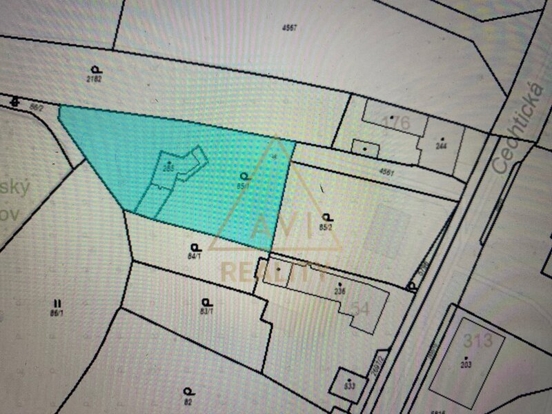 Prodej menšího zděného domu s pozemkem 1162 m2 Lukavec okres Pelhřimov